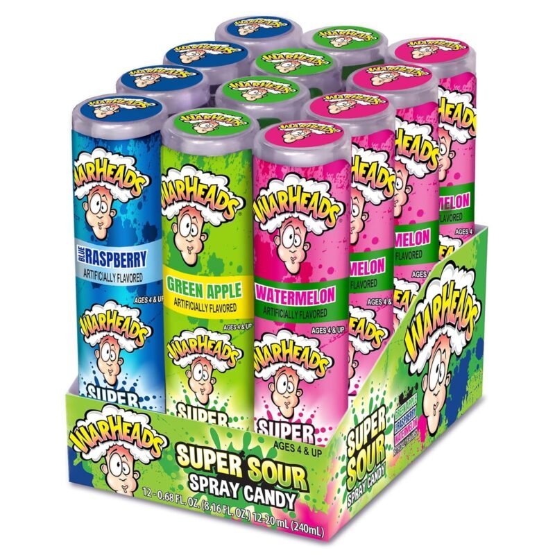 Warheads skysti saldainiai arbūzų skonio 20ml