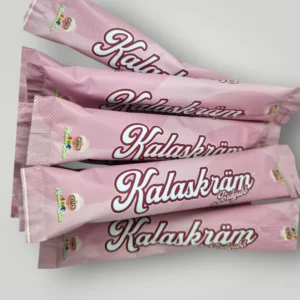 Kalaskram jogurtinio skonio skysti saldainiai