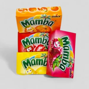 Mamba vaisių skonio kramtomi saldainiai