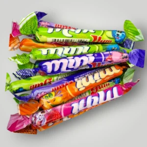 Mini Yum vaisių skonio minkšti kramtomi saldainiai
