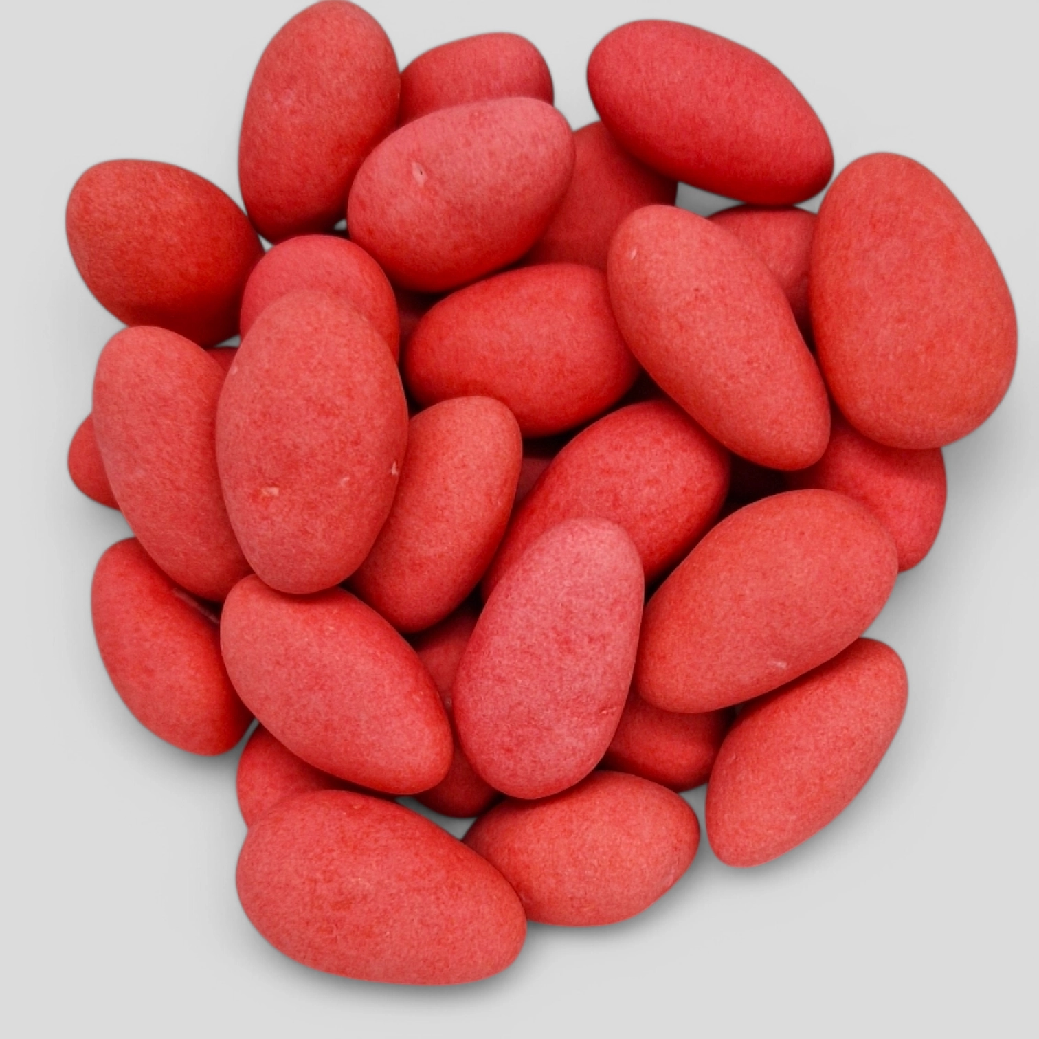 Jogurtiniai migdolai braškių skonio