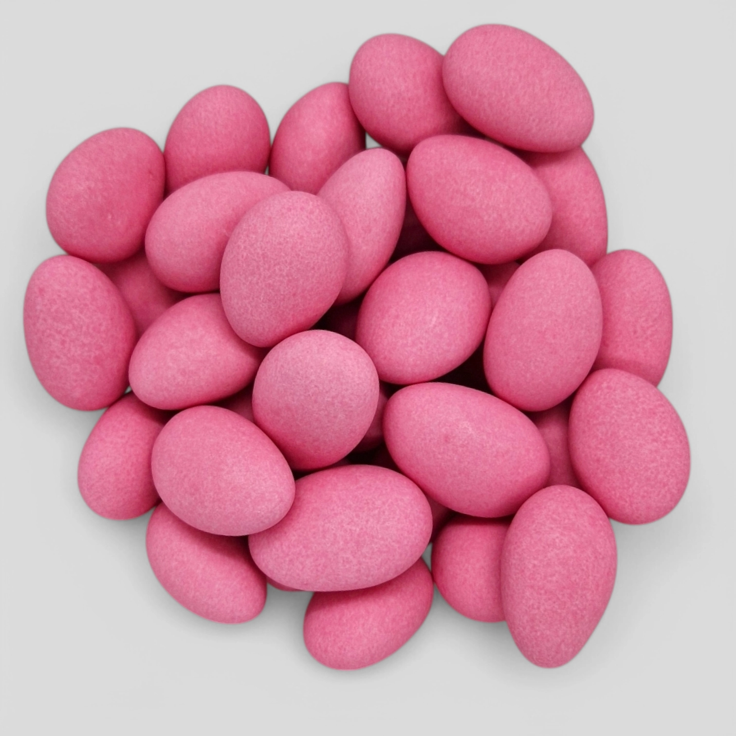 Jogurtiniai migdolai aviečių skonio