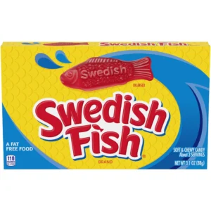 Swedish Fish vaisių skonio guminukai 88g