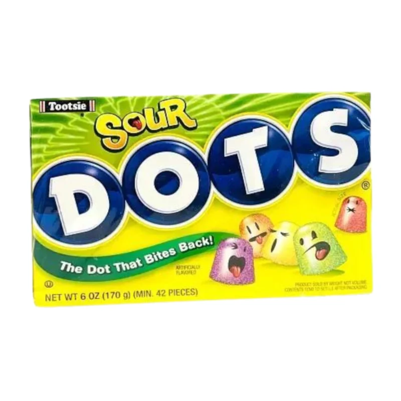 Tootsie Dost rūgštūs vaisių skonio guminukai 170g