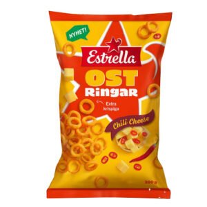 Estrella kukurūzų traškučiai (Čili sūrio skonio) 200g