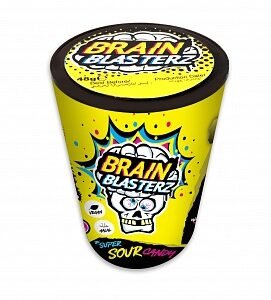 Rūgštūs vaisių skonio saldainiai Brain Blasterz 48g