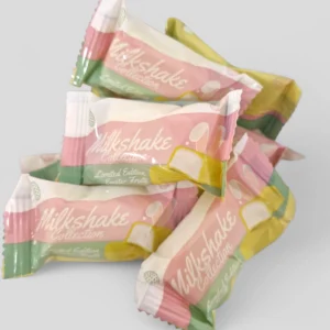 Milkshake velykiniai kramtomi saldainiai