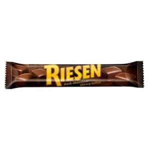 Riesen tamsaus šokolado batonėlis su karamele 45g